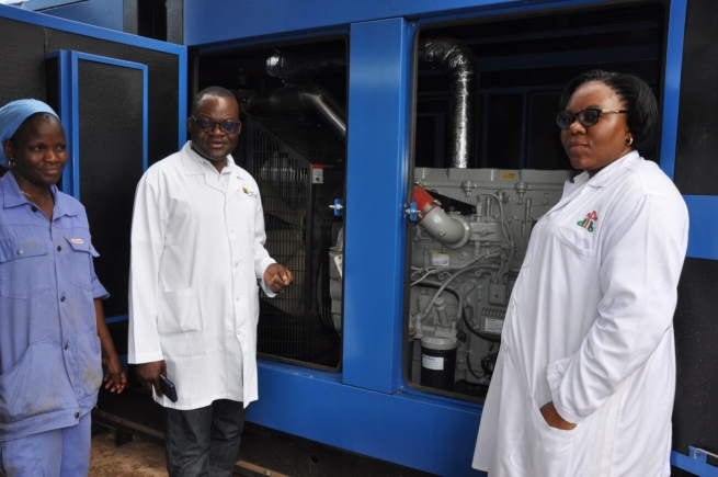 Un nouveau générateur pour l’hôpital « Afia Don Bosco » de Lubumbashi.